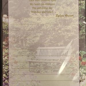 Memo Pad with Pencil - His Mercy Is New Morning